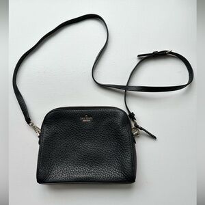 Kate Spade Black Leather Crossbody Bag